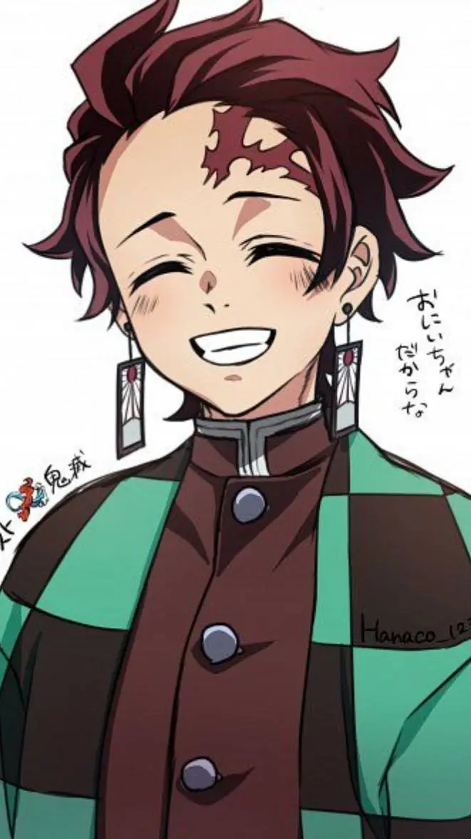 ai character: tanjiro kamado  background