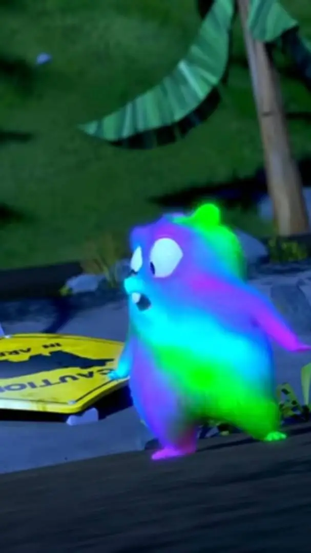 ai character: Northern lemming 2 background