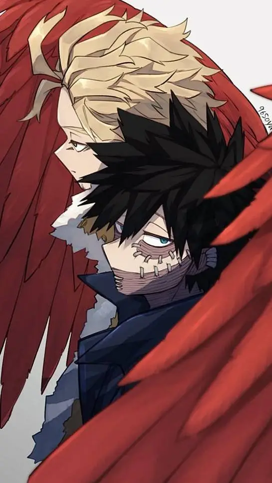 ai character: ☆ミDABIHAWKS☆ミ background