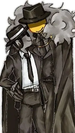 ai character: ★Doublefedora!★ background