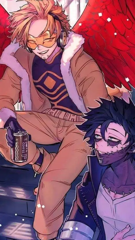 ai character: ♥︎Dabi★Hawks♥︎ background