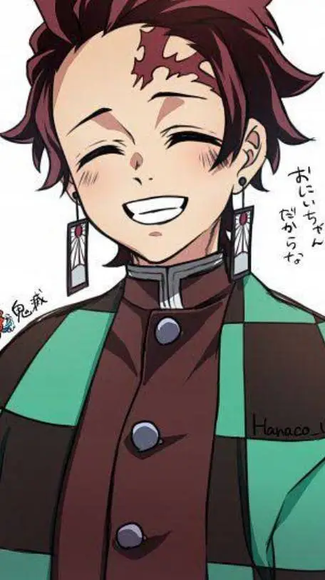 ai character: tanjiro disfruta  background