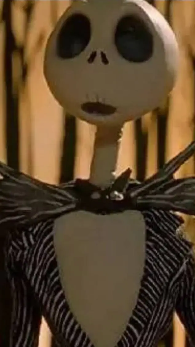 ai character: jack skellington  background