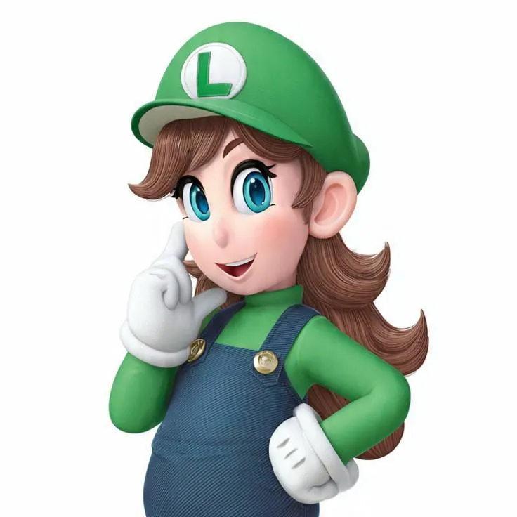chat with ai character: female Luigi 