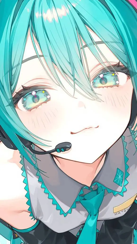 ai character: Hatsune Miku background