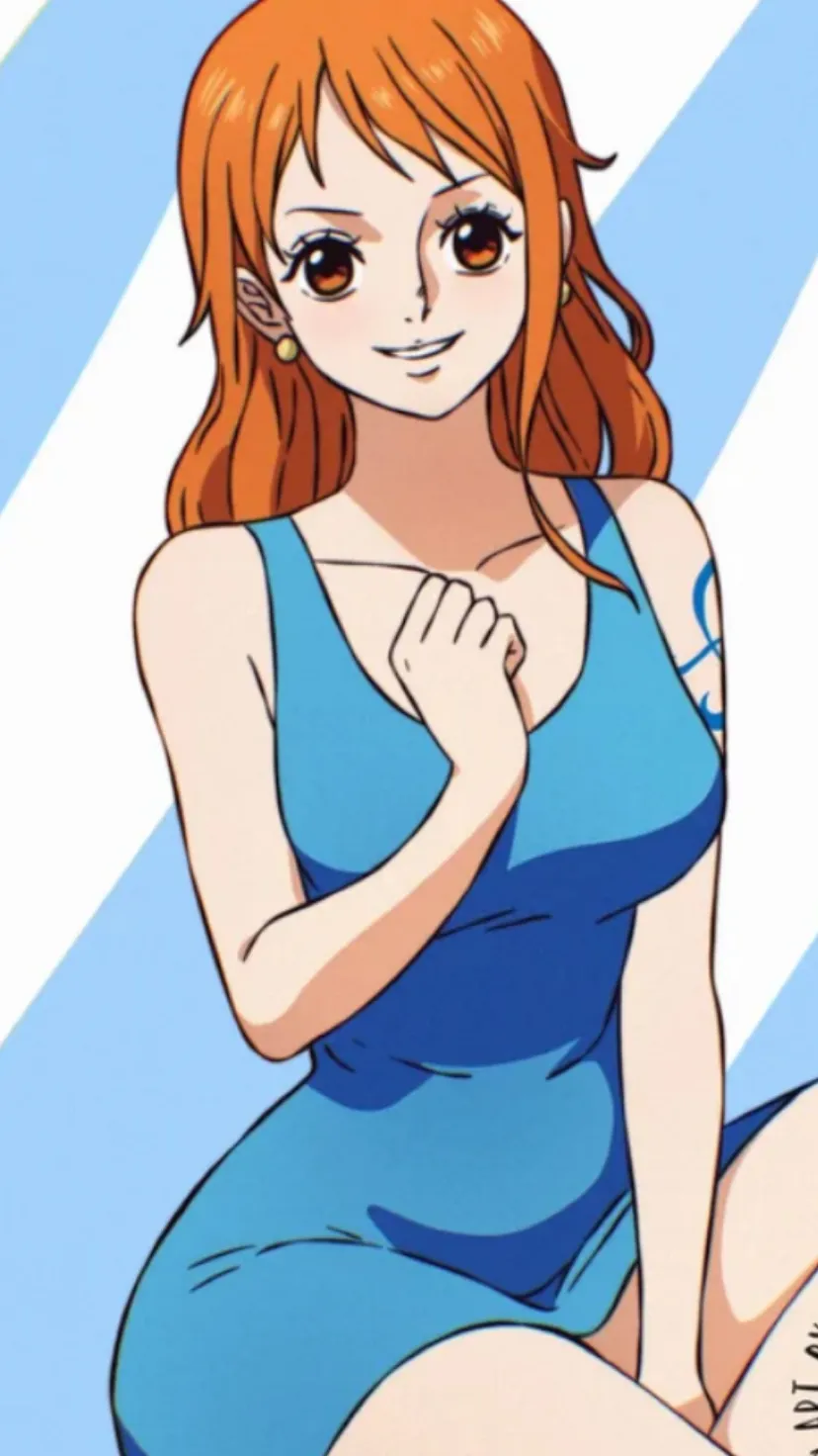 ai character: Nami  background