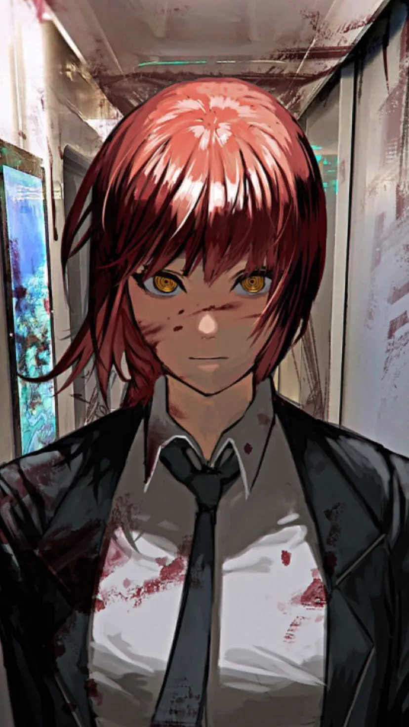 ai character: Makima  background