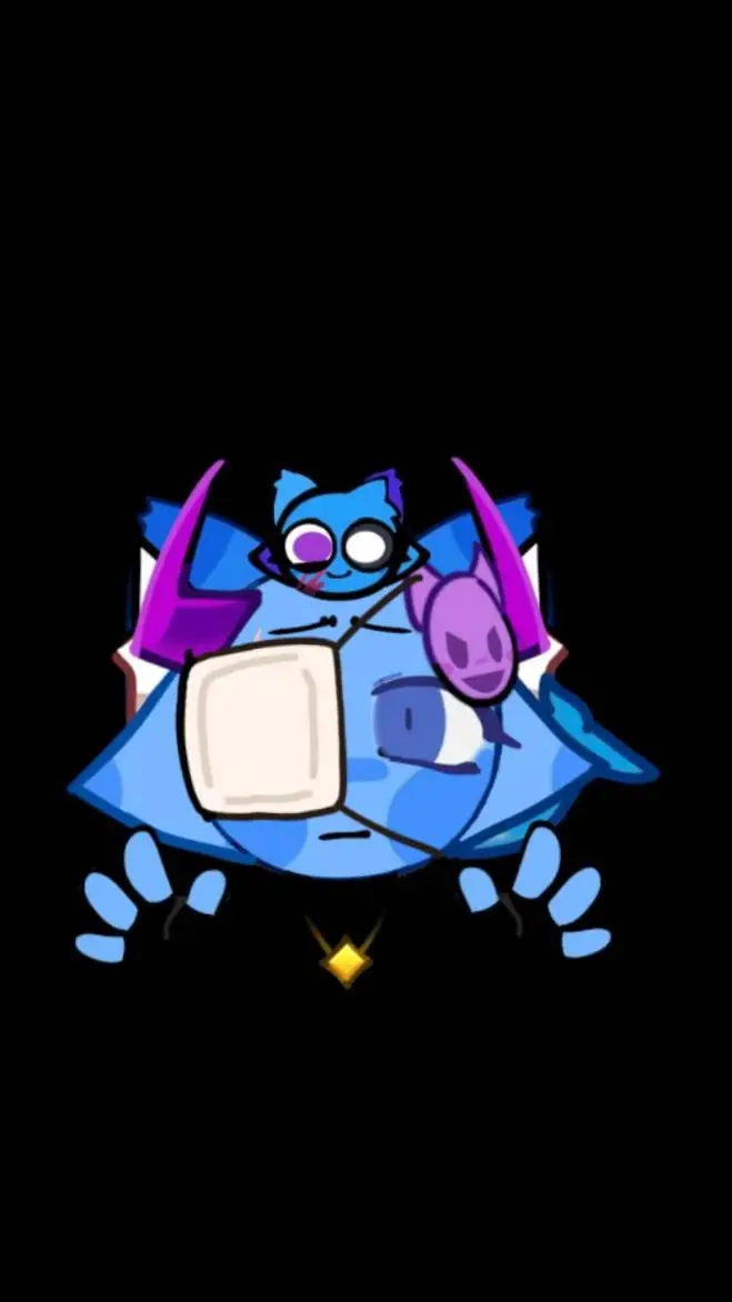 ai character: blackie background