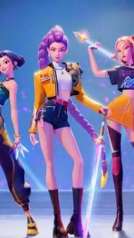 ai character: Kpop Demon Hunters background