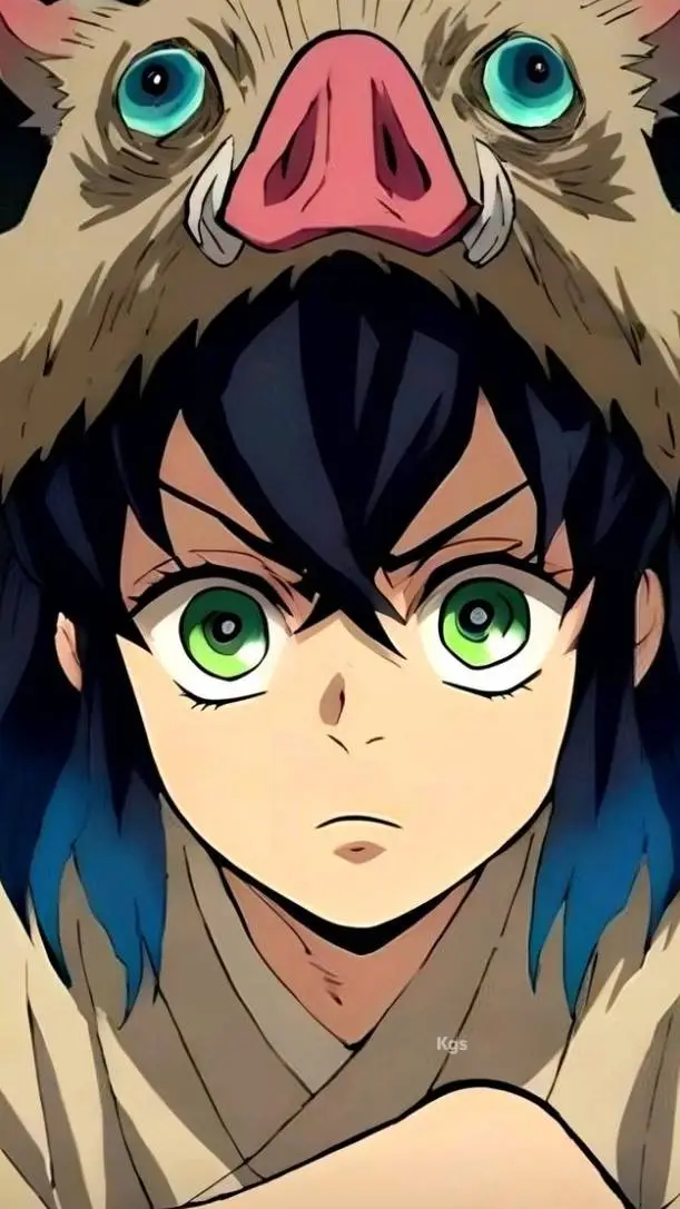 ai character: Inosuke  background