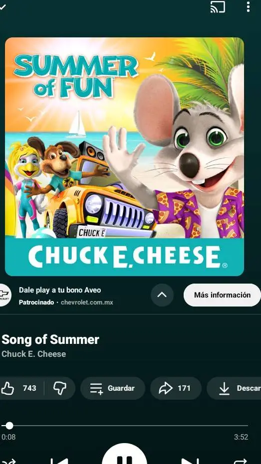 ai character: chuke summer  background