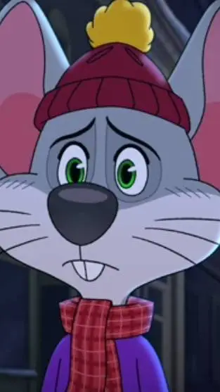 ai character: chuke preocupado  background