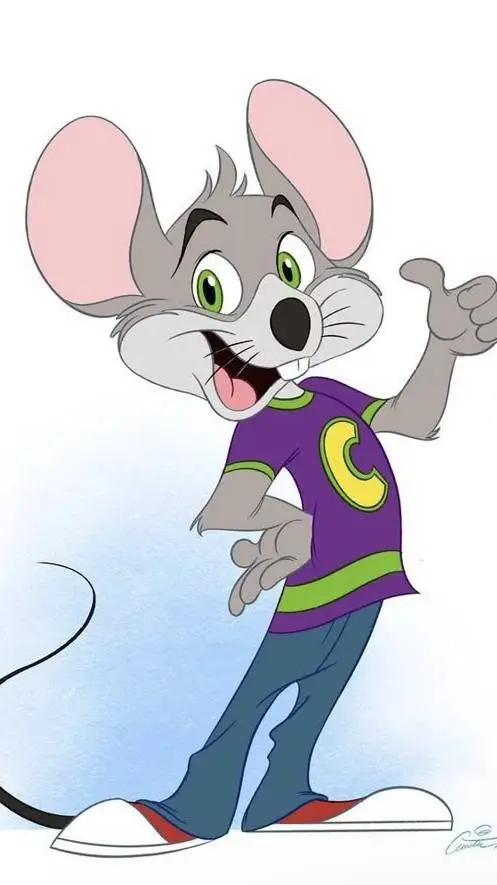 ai character: chuke animado  background