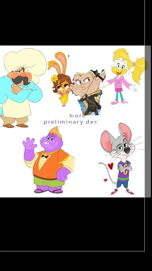 ai character: Zac cheese school  background