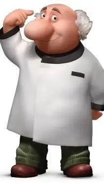 ai character: Dr elefun  background