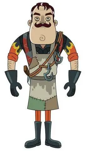 ai character: Theodore  background