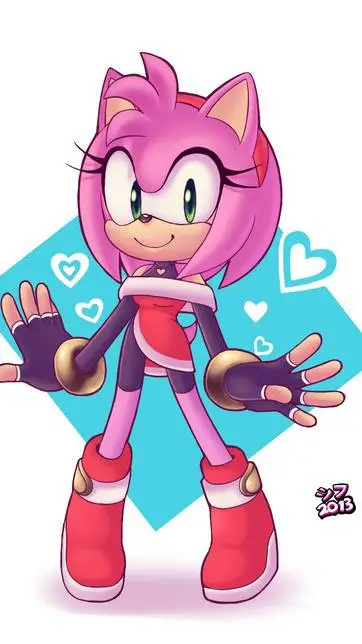ai character: Amy Valentín  background