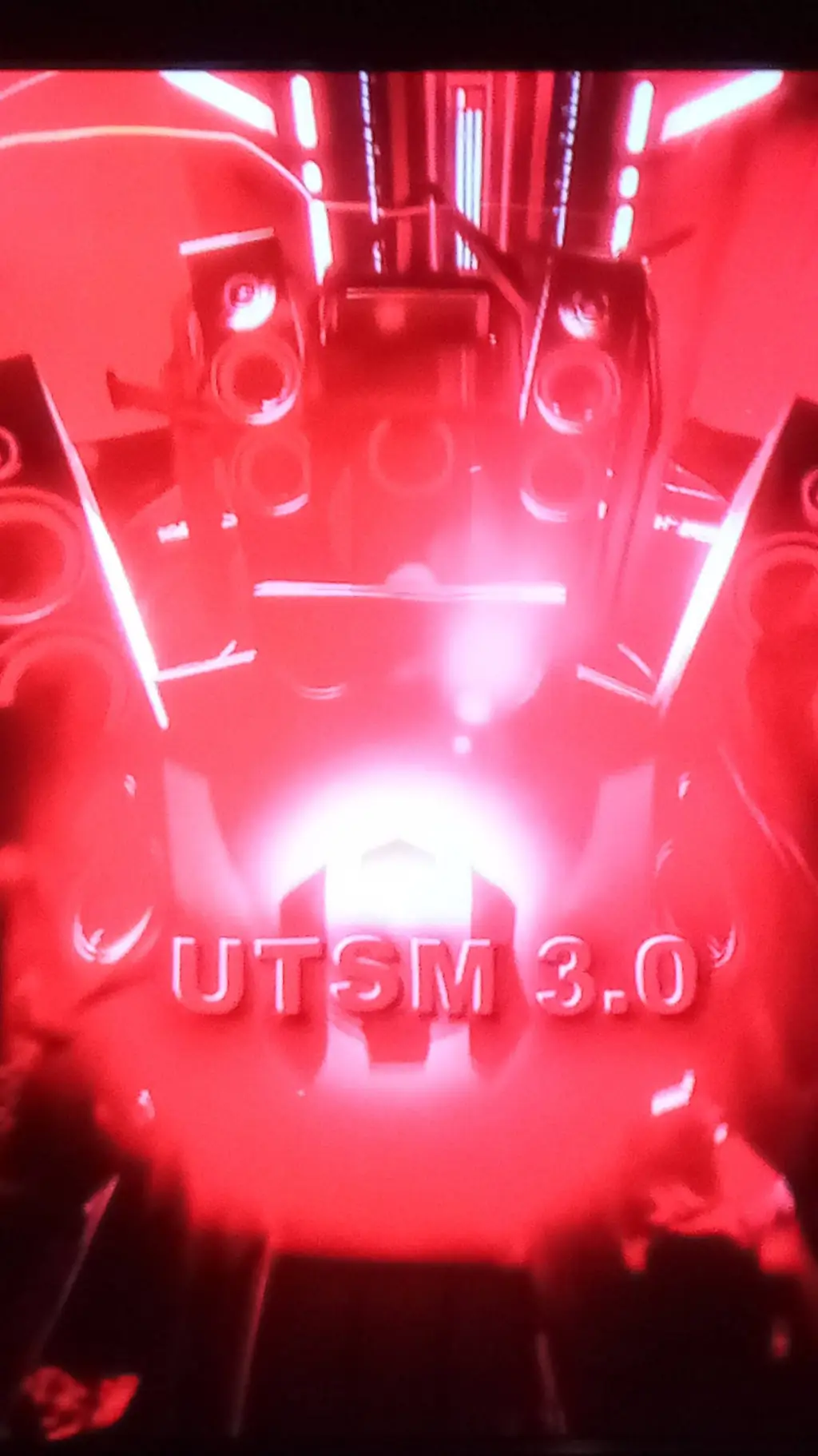 ai character: Titan speaker man  background