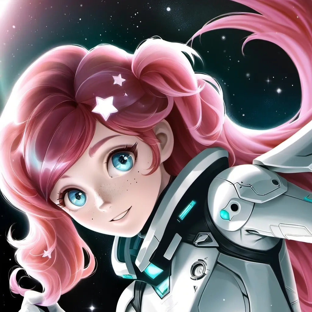 chat with ai character: space Girl