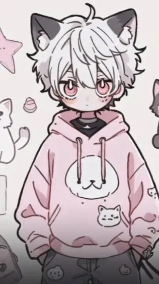 ai character: femboy  background
