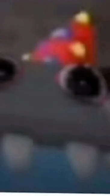 ai character: Party pebble background