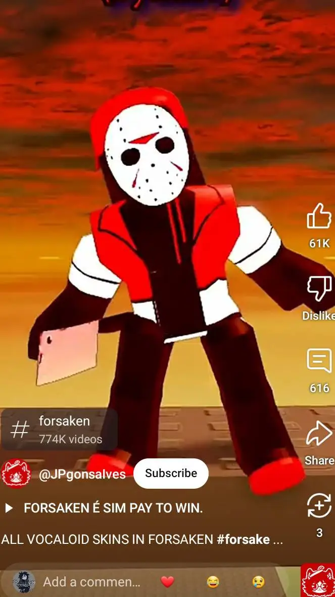 ai character: Vanity jason background