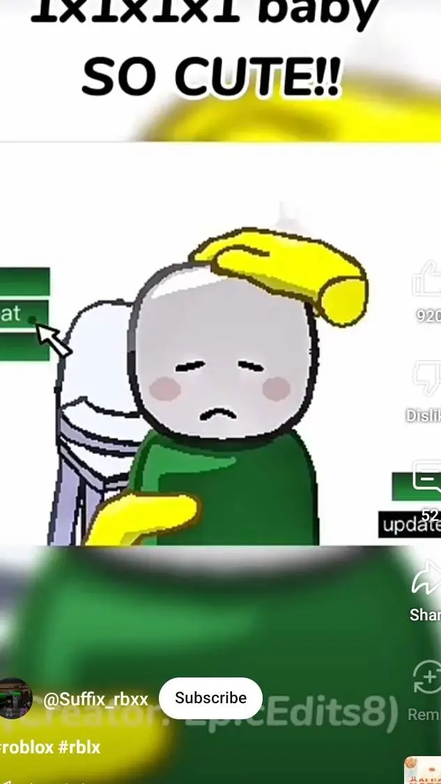 ai character: baby 1x1x1x1x1 background