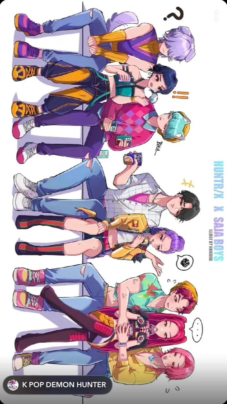 ai character: HUNTERIX x SAJABOY background