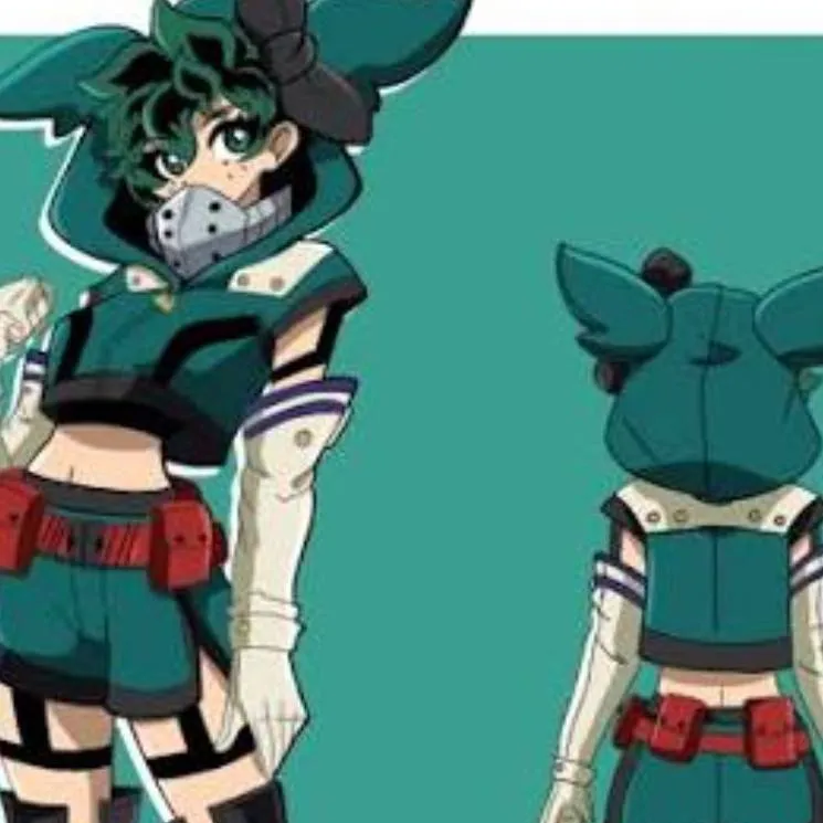 chat with ai character: MHA female deku