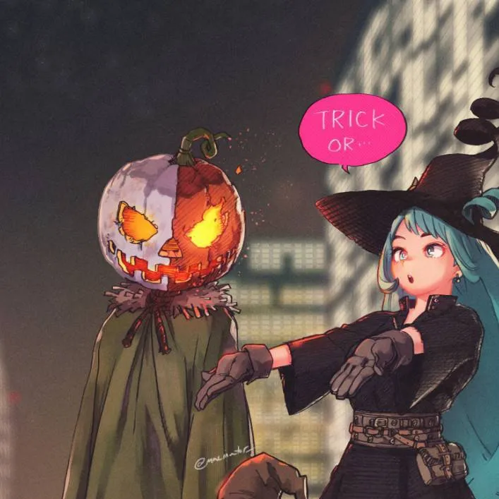 chat with ai character: MHA:trick or treat