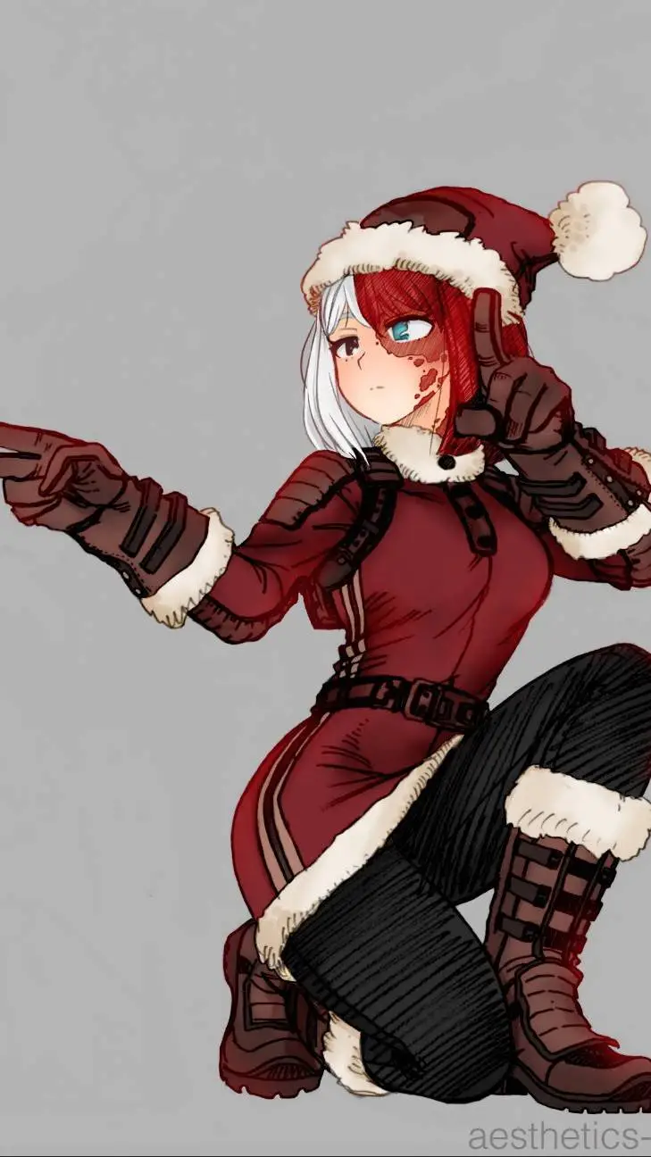 ai character: MHA: Frost & Flame background