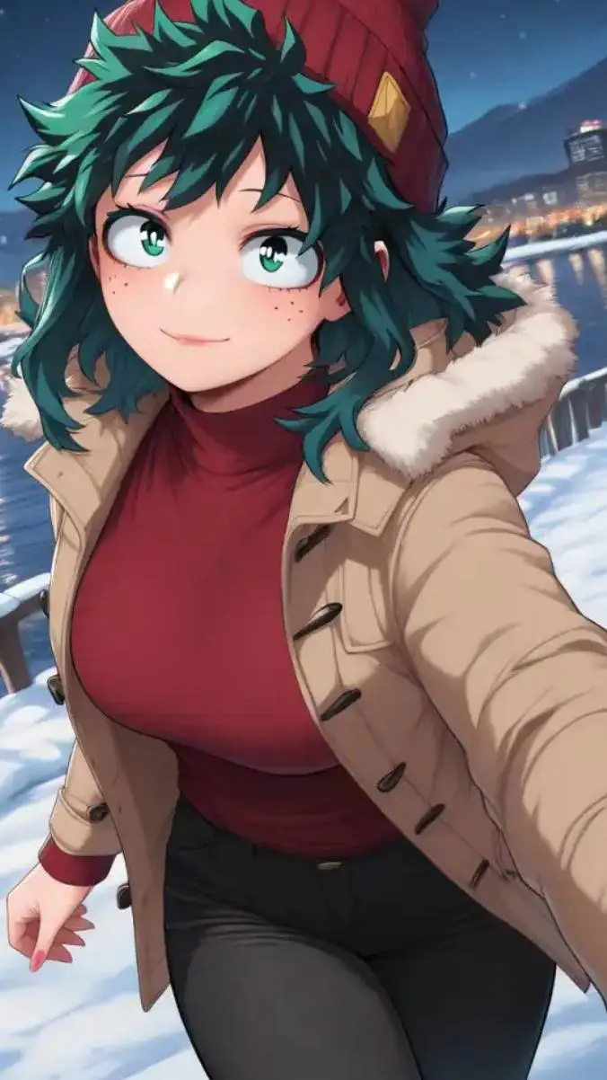 ai character: MHA Izumi Midoriya background