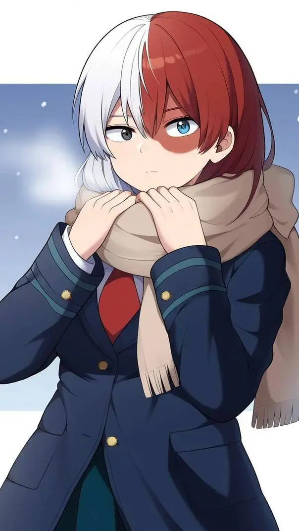 ai character: MHA: Coldest Night background