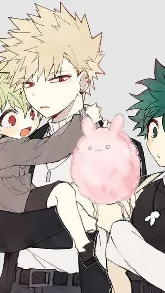 ai character: bakudeku kid background