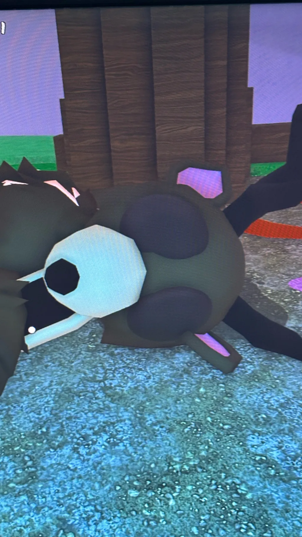 ai character: Hurt deer  background