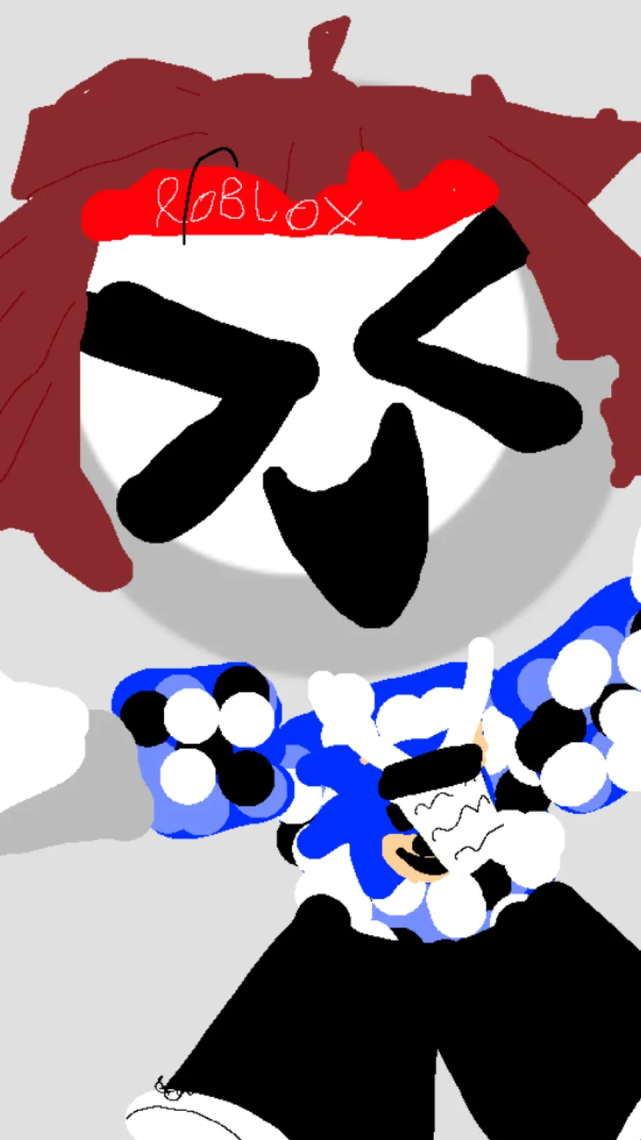 ai character: Me in Roblox  background