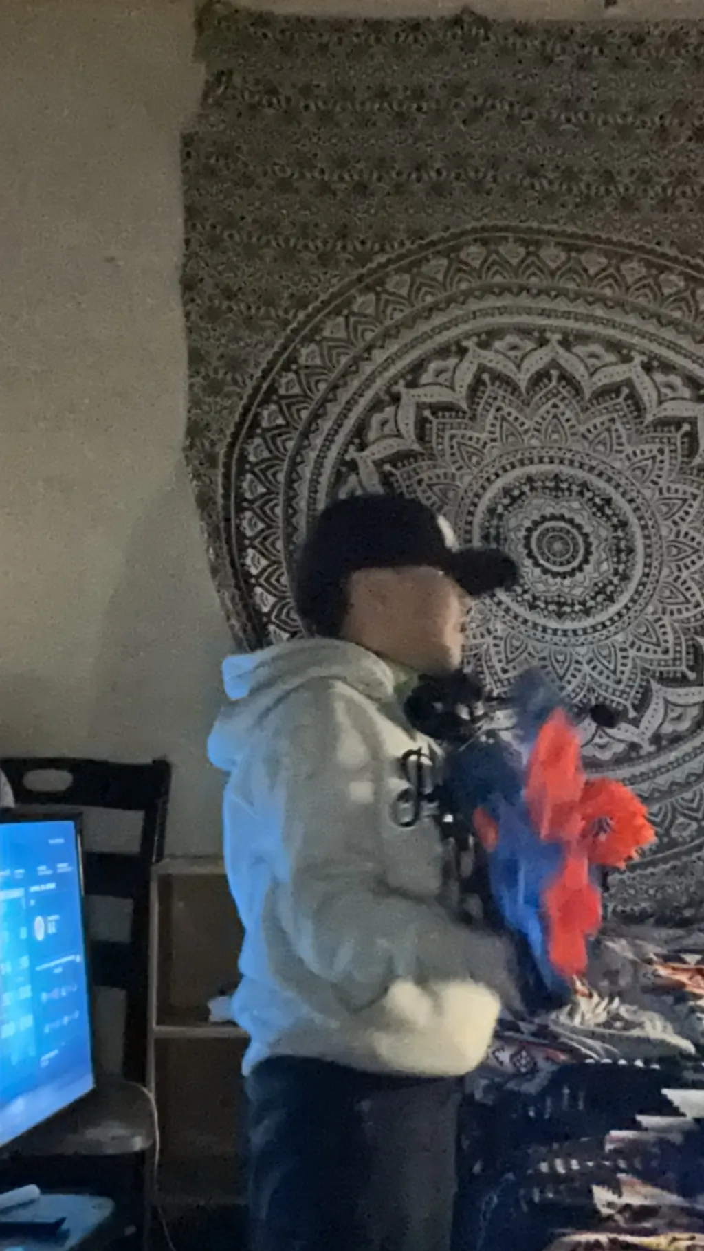 ai character: Om school  background