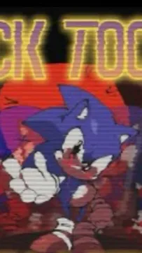 ai character: Tick tock sonic  background