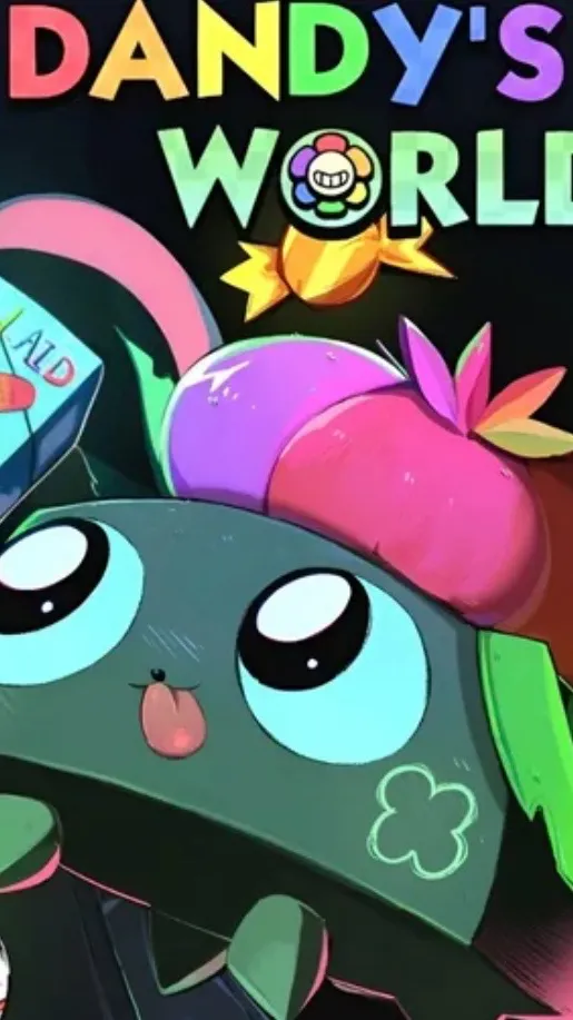 ai character: Dandy’s w🌸rld  background