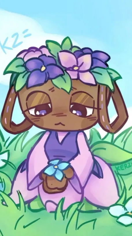 ai character: 🌸Bassie!🌸 background