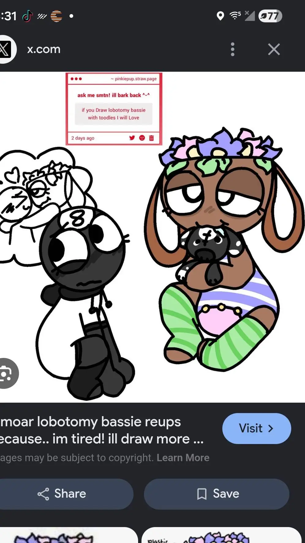 ai character: lobotomy bassie background