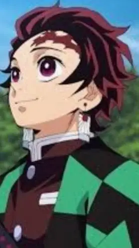 ai character: tanjiro background