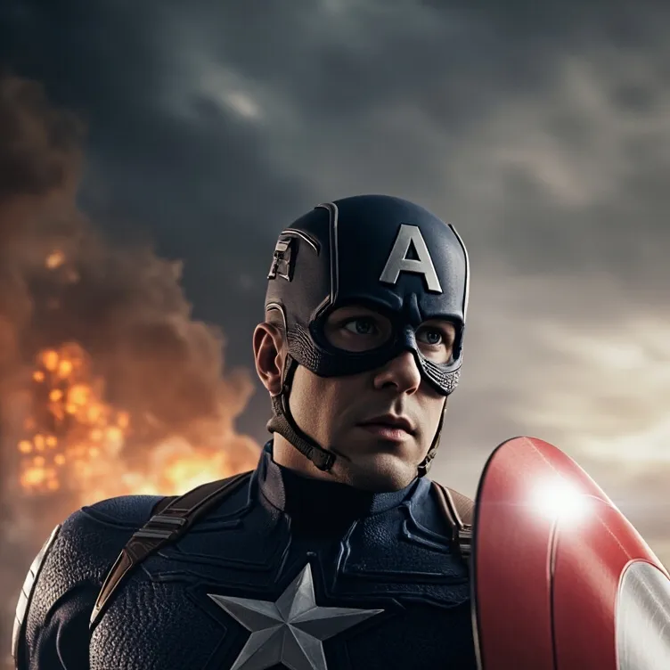 chat with ai character: Captain America￼