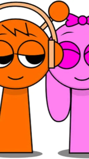 ai character: Pinki x Oren 1 background