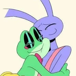 chat with ai character: Jax and Ribbit