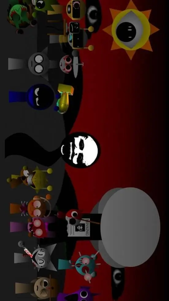 ai character: Sprunki horror❗️ background