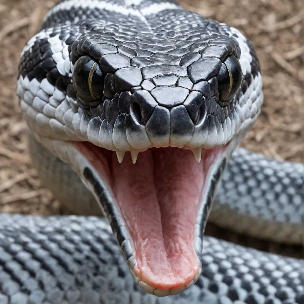 chat with ai character: Huge hungry snake