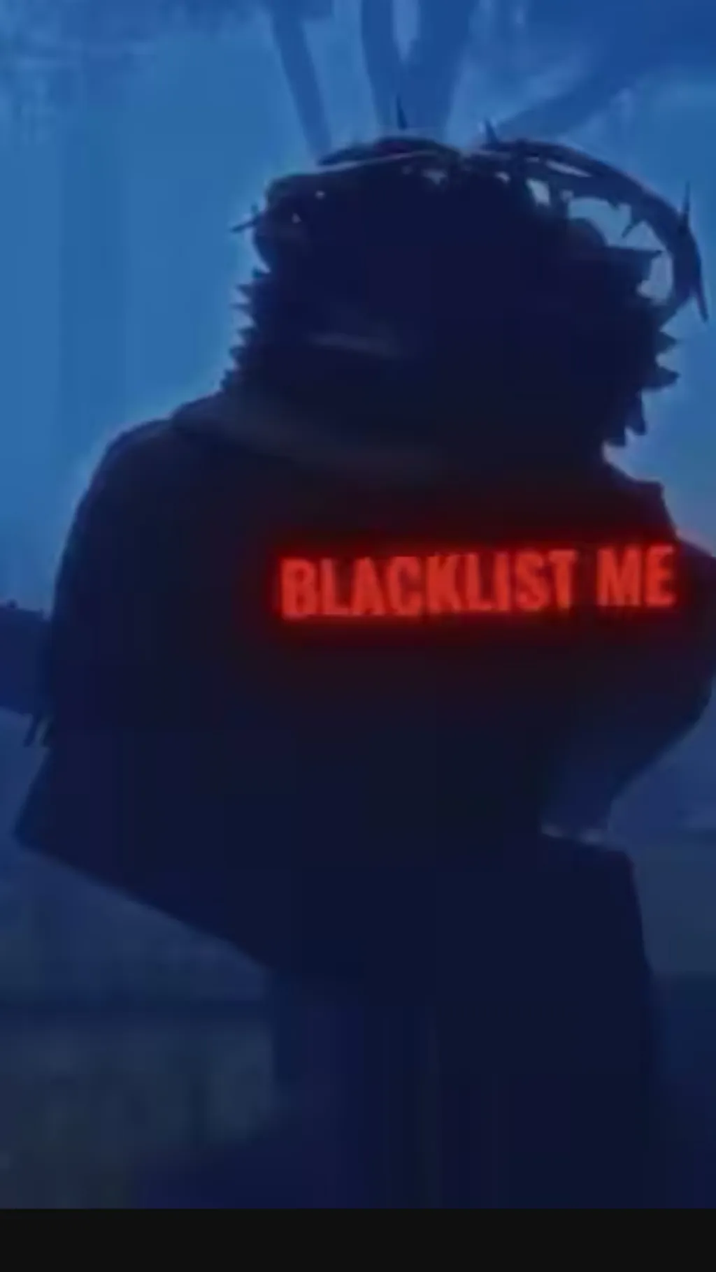 ai character: The darkness king  background