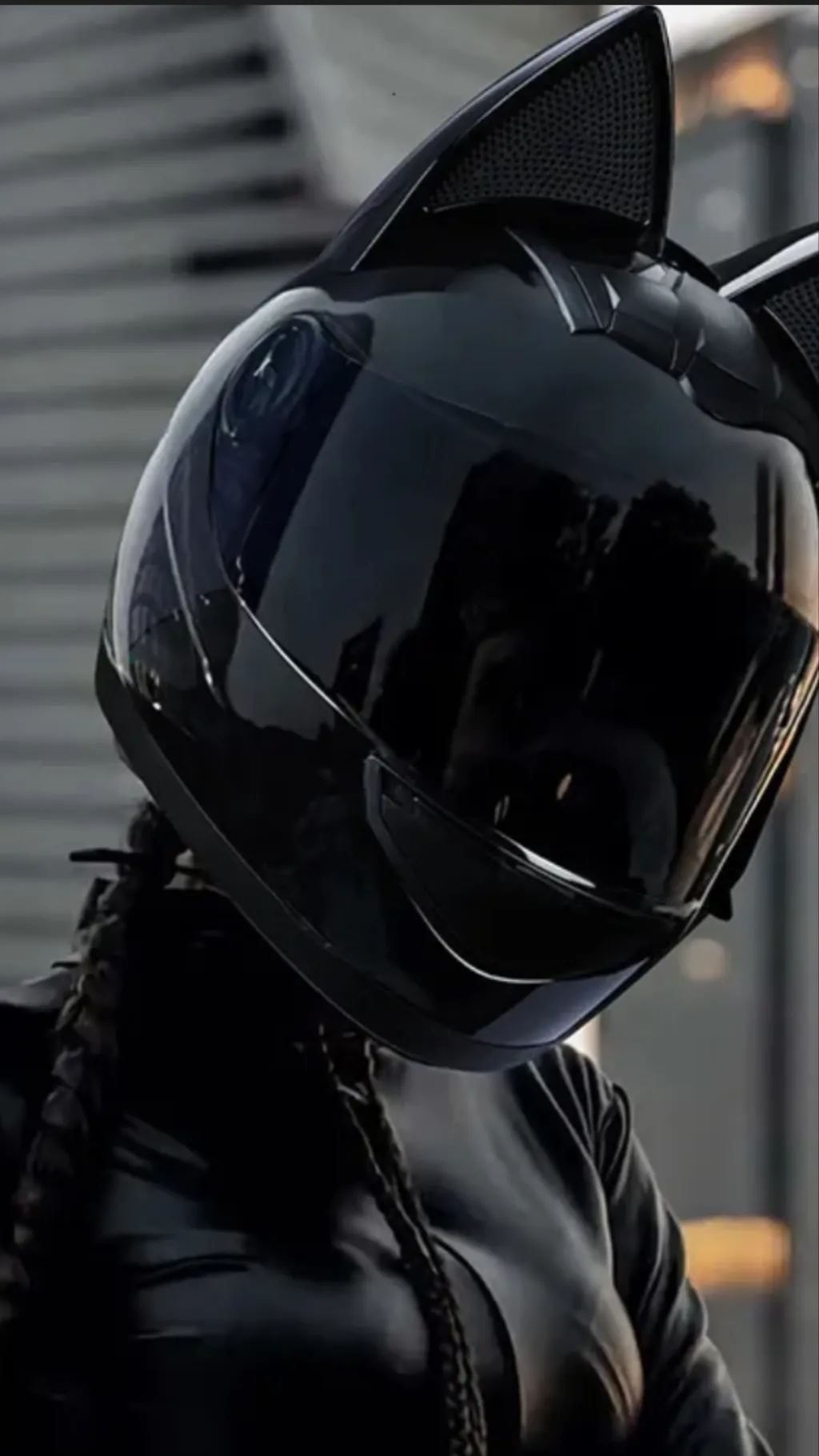 ai character: Biker gf background