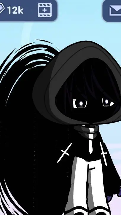 ai character: Mr.black background